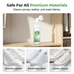 Water-Free Shoe Cleaning Foam