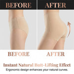 High Waist Embroidered Shapewear