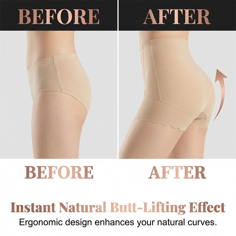 High Waist Embroidered Shapewear