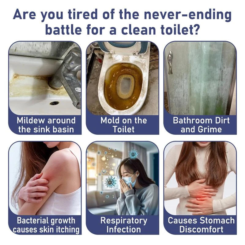 Expanding Foam Toilet Cleaner