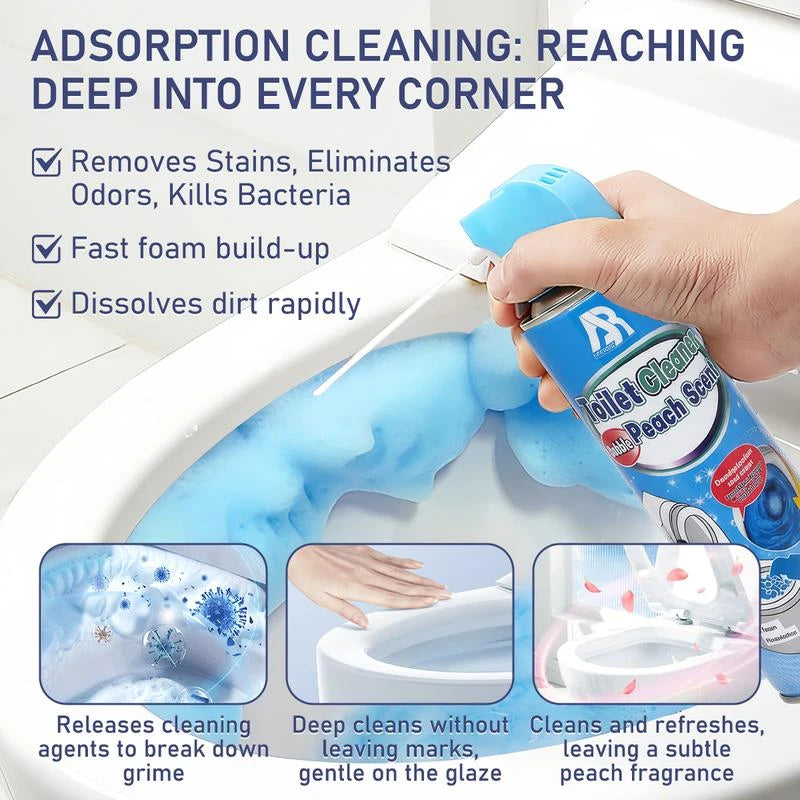 Expanding Foam Toilet Cleaner