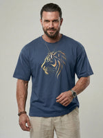 KZZ Tiger Graphic T-Shirt