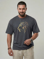 KZZ Tiger Graphic T-Shirt