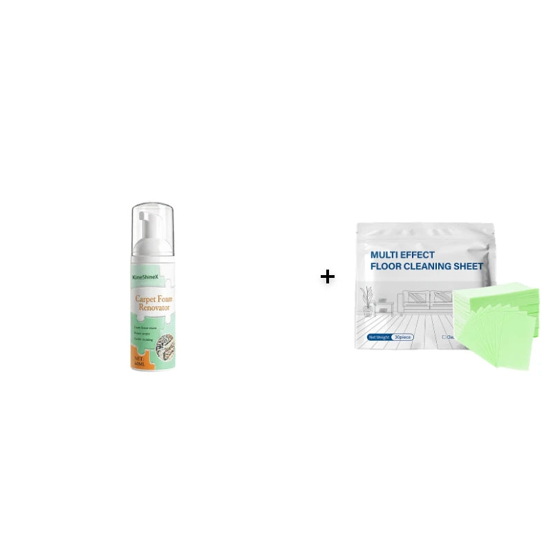 Waterless Carpet Foam Stain Remover