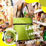 Rolling Grocery Shopping Bag
