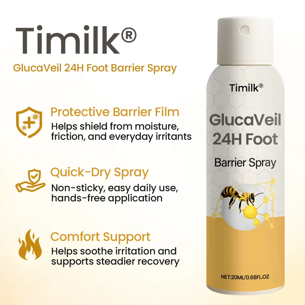 Timilk GlucaVeil 24H Foot Spray