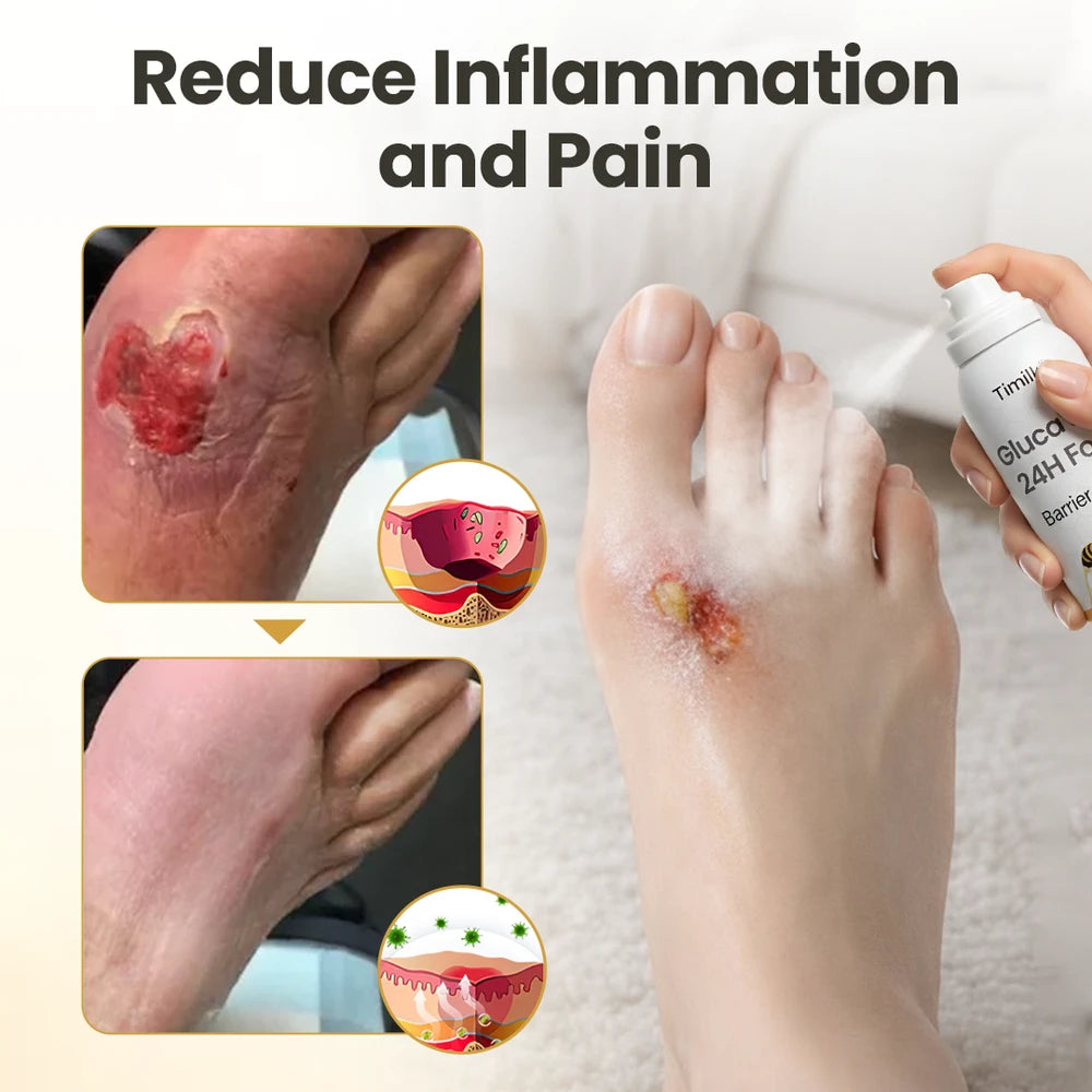 Timilk GlucaVeil 24H Foot Spray