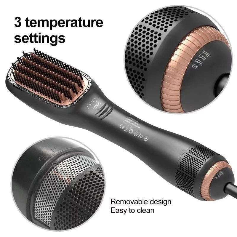 Multi-Function Heated Hair Styling Brush