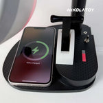 Desktop JetFan with Phone Charging Base