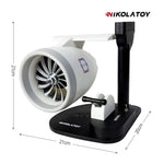 Desktop JetFan with Phone Charging Base