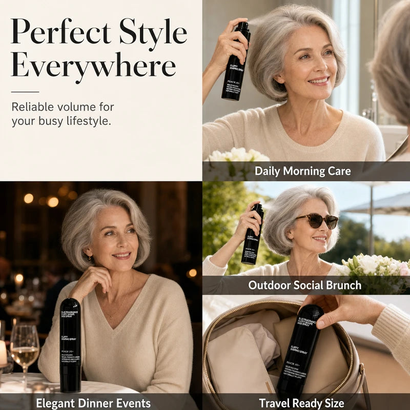 PeachLift Volumizing Hair Spray – Lightweight Hair Volume &amp; Long-Lasting Styling Hold