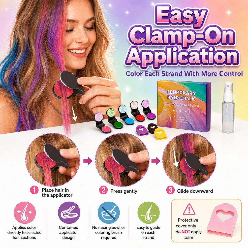 ColorPop Hair Chalk Set Hair