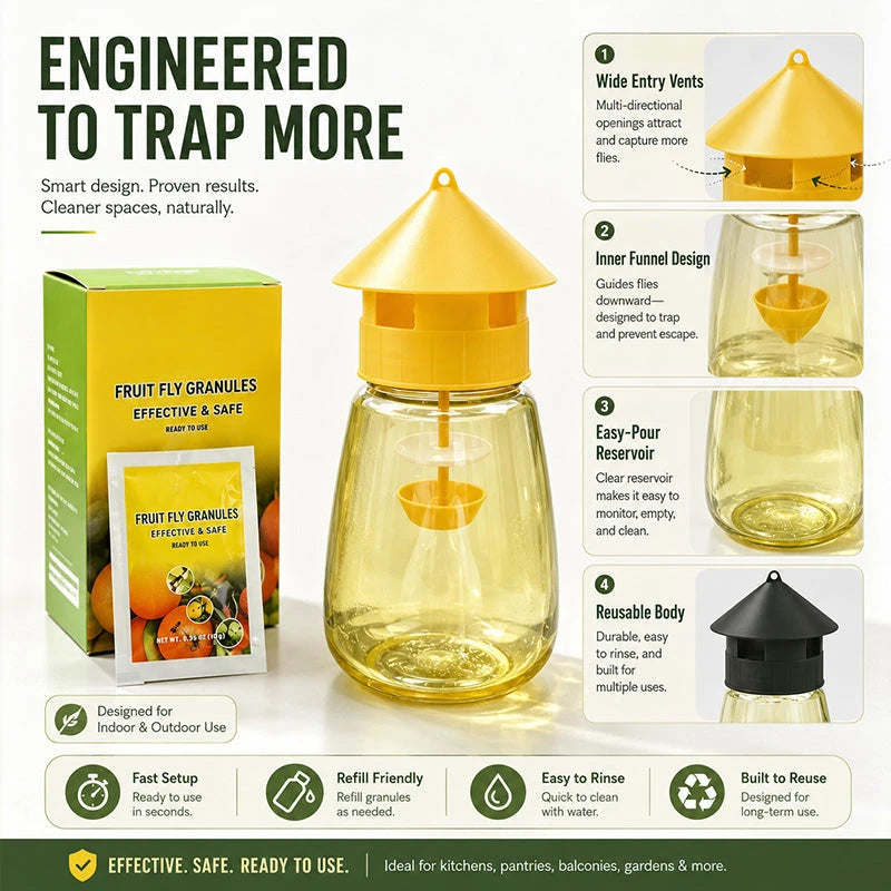 FlyGuard Hanging Fly Trap