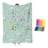 Creative Coloring Blanket Kit