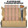 PrecisionGlide 6-Blade Men's Shaver Kit