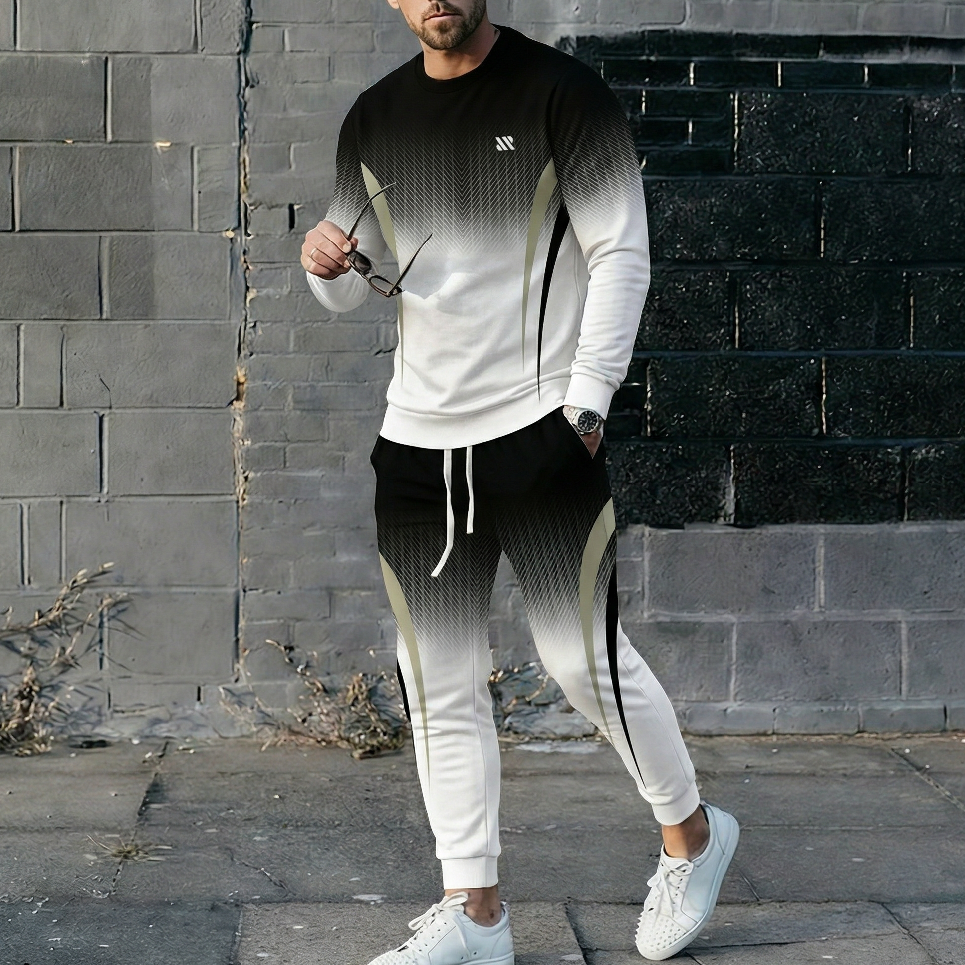 KZZ Men's Long Sleeve Gym Training Shirt