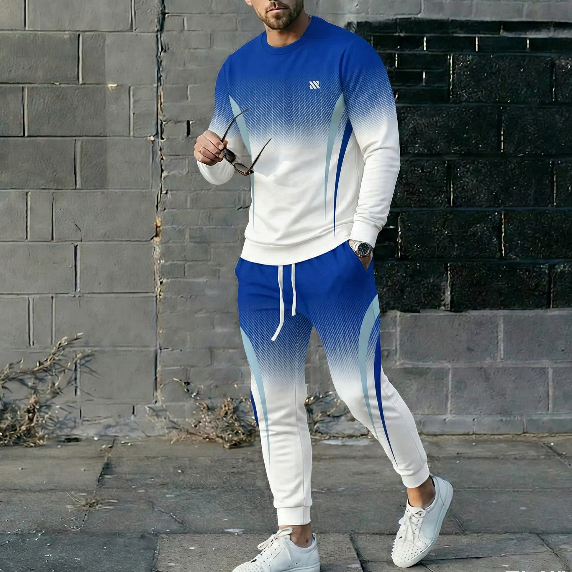 KZZ Men's Long Sleeve Gym Training Shirt