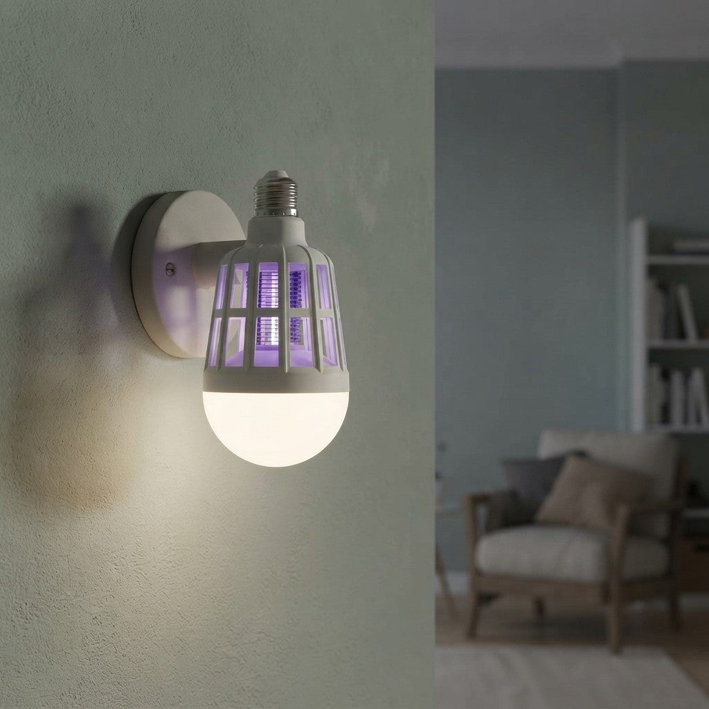 2-in-1 LED Mosquito Repellent Bulb